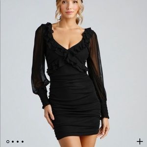Black Windsor dress